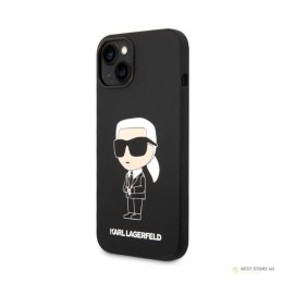 Karl Lagerfeld Silicone NFT Ikonik - Etui iPhone 14 (czarny)