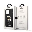 Karl Lagerfeld Silicone NFT Ikonik MagSafe - Etui iPhone 14 Pro (czarny)