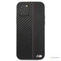 BMW Carbon Tricolor - Etui iPhone 12 Pro Max (czarny)