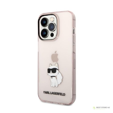Karl Lagerfeld IML NFT Choupette - Etui iPhone 14 Pro Max (różowy) Karl Lagerfeld IML NFT Choupette - Etui iPhone 14 Pro Max (różowy)