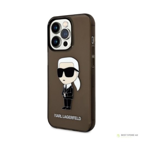 Karl Lagerfeld IML NFT Ikonik - Etui iPhone 14 Pro Max (czarny) Karl Lagerfeld IML NFT Ikonik - Etui iPhone 14 Pro Max (czarny)