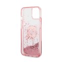 Karl Lagerfeld Liquid Glitter NFT Karl's Head - Etui iPhone 14 Plus (różowy)