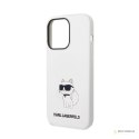 Karl Lagerfeld Silicone NFT Choupette - Etui iPhone 14 Pro Max (biały)