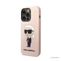 Karl Lagerfeld Silicone NFT Ikonik - Etui iPhone 14 Pro (różowy)