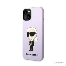 Karl Lagerfeld Silicone NFT Ikonik - Etui iPhone 14 (fioletowy)