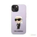 Karl Lagerfeld Silicone NFT Ikonik - Etui iPhone 14 (fioletowy)