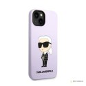 Karl Lagerfeld Silicone NFT Ikonik - Etui iPhone 14 (fioletowy)