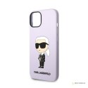 Karl Lagerfeld Silicone NFT Ikonik - Etui iPhone 14 (fioletowy)