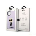 Karl Lagerfeld Silicone NFT Ikonik - Etui iPhone 14 (fioletowy)