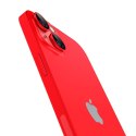 Spigen Optik.TR Camera Lens Protector - Szkło ochronne na obiektyw do Apple iPhone 14 / iPhone 14 Plus (2 szt) (czerwony)