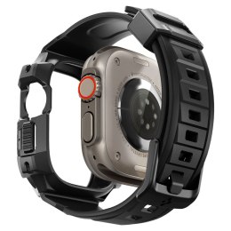 Spigen Rugged Armor Pro - Pasek z obudową do Apple Watch Ultra 49 mm (Czarny)