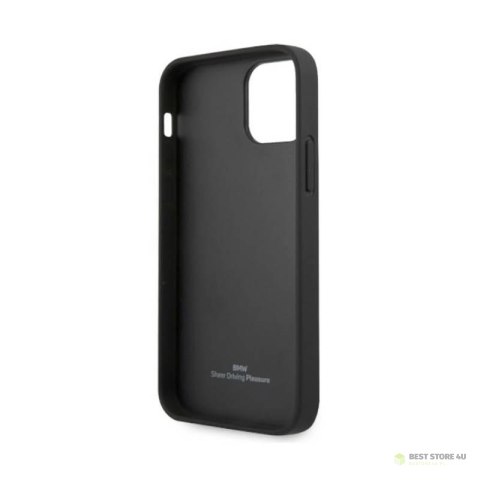 BMW Leather Curve Perforate - Etui iPhone 12 / iPhone 12 Pro (czarny) BMW Leather Curve Perforate - Etui iPhone 12 / iPhone 12 Pro (czarny)