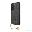 Guess 4G Charms Collection - Etui Samsung Galaxy S23 (szary)