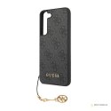 Guess 4G Charms Collection - Etui Samsung Galaxy S23 (szary)