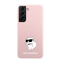 Karl Lagerfeld Silicone NFT Choupette - Etui Samsung Galaxy S23 Ultra (różowy)