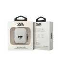 Karl Lagerfeld Silicone NFT Choupette Head 3D - Etui AirPods 1/2 gen (biały)