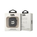 Karl Lagerfeld Silicone NFT Choupette Head 3D - Etui AirPods 1/2 gen (czarny)