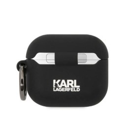 Karl Lagerfeld Silicone NFT Choupette Head 3D - Etui AirPods 3 (czarny)