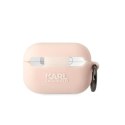 Karl Lagerfeld Silicone NFT Choupette Head 3D - Etui AirPods Pro 2 (różowy)