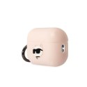 Karl Lagerfeld Silicone NFT Choupette Head 3D - Etui AirPods Pro 2 (różowy)