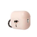 Karl Lagerfeld Silicone NFT Karl Head 3D - Etui AirPods Pro 2 (różowy)