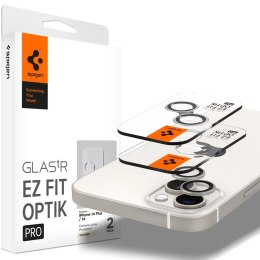 Spigen Optik.TR Camera Lens Protector - Szkło ochronne na obiektyw do Apple iPhone 14 / iPhone 14 Plus (2 szt) (księżycowa poświ