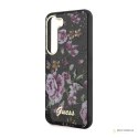 Guess Flower Collection - Etui Samsung Galaxy S23 (czarny)