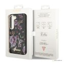 Guess Flower Collection - Etui Samsung Galaxy S23 (czarny)