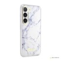 Guess Marble Collection - Etui Samsung Galaxy S23 (biały)