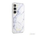 Guess Marble Collection - Etui Samsung Galaxy S23+ (biały)