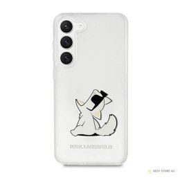 Karl Lagerfeld Choupette Fun - Etui Samsung Galaxy S23+ (przezroczysty)