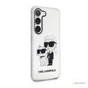 Karl Lagerfeld IML Glitter NFT Karl & Choupette - Etui Samsung Galaxy S23 (przezroczysty)