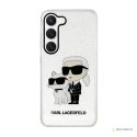 Karl Lagerfeld IML Glitter NFT Karl & Choupette - Etui Samsung Galaxy S23+ (przezroczysty)