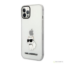 Karl Lagerfeld IML NFT Choupette - Etui iPhone 12 / iPhone 12 Pro (przezroczysty)