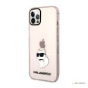 Karl Lagerfeld IML NFT Choupette - Etui iPhone 12 / iPhone 12 Pro (różowy)