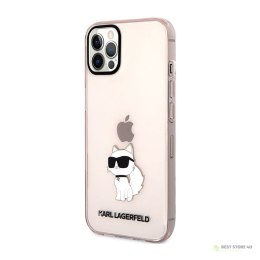 Karl Lagerfeld IML NFT Choupette - Etui iPhone 12 / iPhone 12 Pro (różowy)