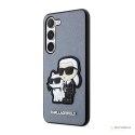 Karl Lagerfeld NFT Saffiano Karl & Choupette - Etui Samsung Galaxy S23 (szary)