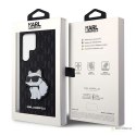 Karl Lagerfeld NFT Saffiano Monogram Choupette - Etui Samsung Galaxy S23 Ultra (czarny)