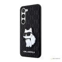 Karl Lagerfeld NFT Saffiano Monogram Choupette - Etui Samsung Galaxy S23+ (czarny)