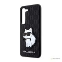 Karl Lagerfeld NFT Saffiano Monogram Choupette - Etui Samsung Galaxy S23+ (czarny)