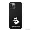 Karl Lagerfeld Silicone NFT Choupette - Etui iPhone 12 / iPhone 12 Pro (czarny)