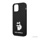 Karl Lagerfeld Silicone NFT Choupette - Etui iPhone 12 / iPhone 12 Pro (czarny)