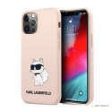 Karl Lagerfeld Silicone NFT Choupette - Etui iPhone 12 / iPhone 12 Pro (różowy)