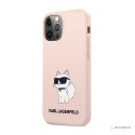 Karl Lagerfeld Silicone NFT Choupette - Etui iPhone 12 / iPhone 12 Pro (różowy)