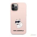 Karl Lagerfeld Silicone NFT Choupette - Etui iPhone 12 / iPhone 12 Pro (różowy)