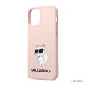 Karl Lagerfeld Silicone NFT Choupette - Etui iPhone 12 / iPhone 12 Pro (różowy)