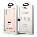 Karl Lagerfeld Silicone NFT Choupette - Etui iPhone 12 / iPhone 12 Pro (różowy)