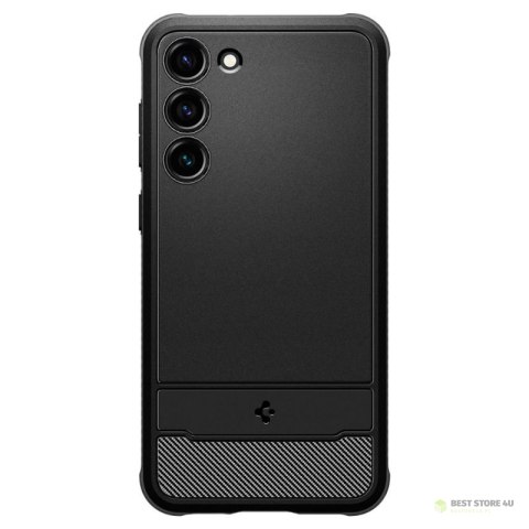 Spigen Rugged Armor - Etui do Samsung Galaxy S23+ (Matte Black)