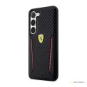 Ferrari Carbon Contrast Edges - Etui Samsung Galaxy S23 (czarny)