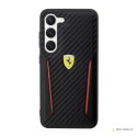 Ferrari Carbon Contrast Edges - Etui Samsung Galaxy S23 (czarny)